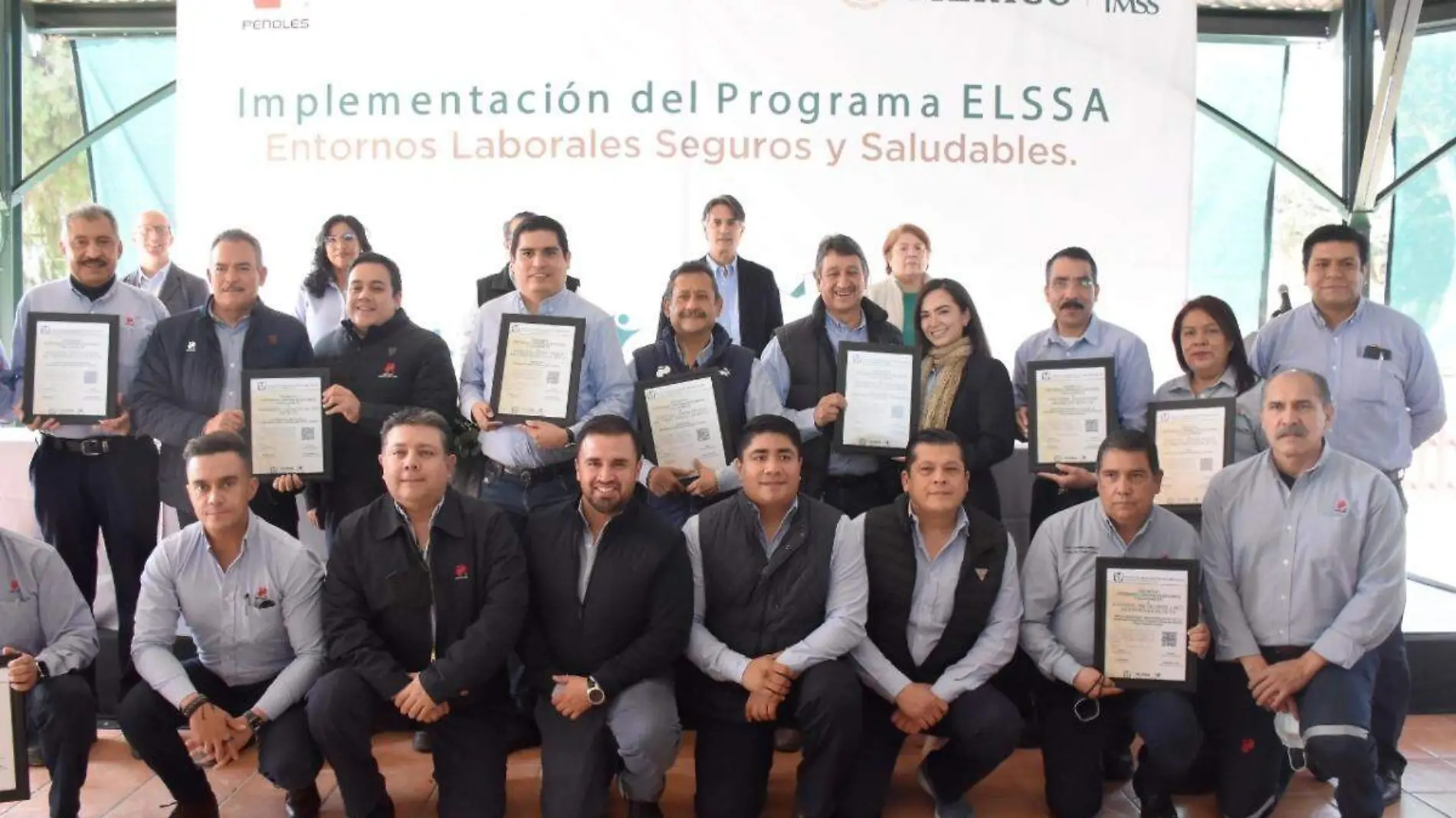 Entrega IMSS el Distintivo ELSSA a Peñoles